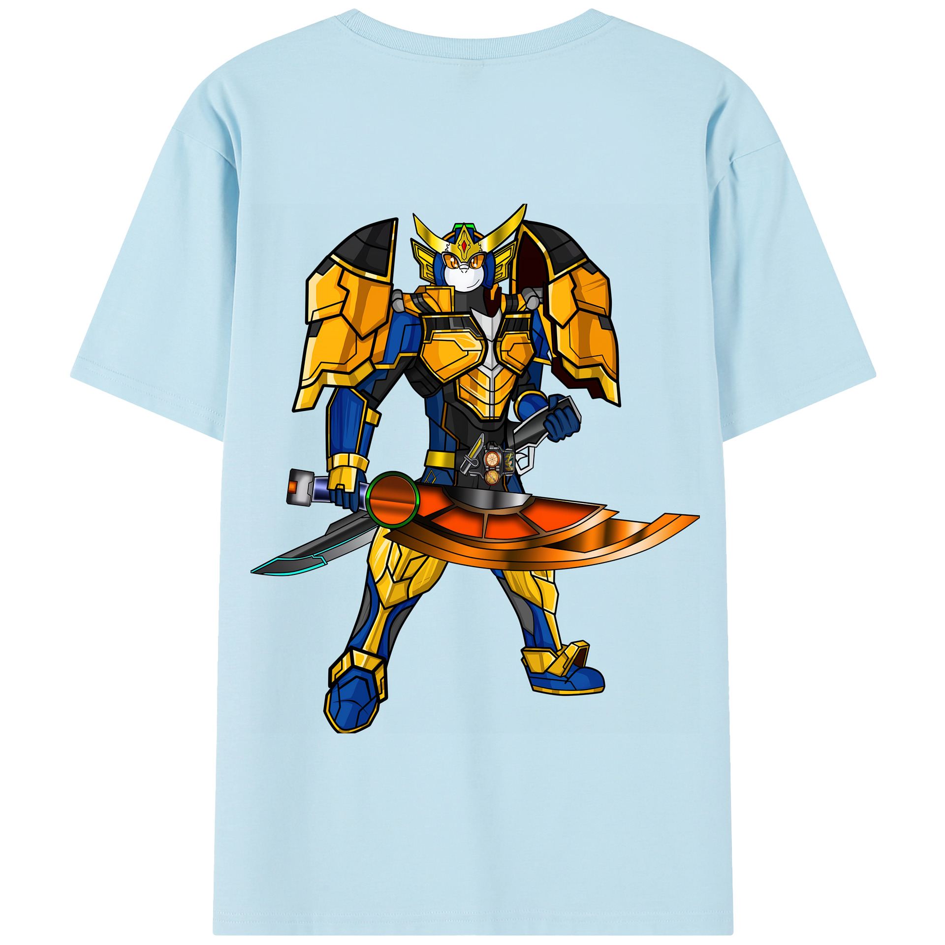 （画像用） Digimon デジタルモンスター/デジモン 綿100％半袖Tシャツ（背面プリント）